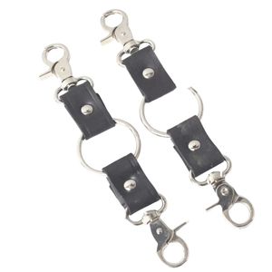 สายรัดข้อมือและข้อเท้าหนังวัวแท้พร้อมแผ่นรองนุ่มและปรับขนาดได้ - Product Image 1