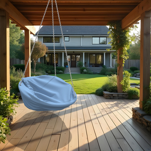 Wholesale Elegant Design <b>Hanging</b> Nest <b>Chair</b> Custom Covers PU Coated OEM/ODM Support UV Resist Competitive Price - Product Image 4