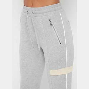 Conjunto Deportivo de Felpa de Algodón Casual para Mujer, Diseño Personalizado de Fábrica OEM 2025, Corte Regular, Top Corto Deportivo - Product Image 3