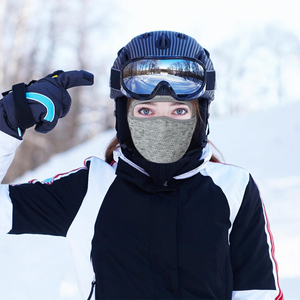 Masque balaclava chaud personnalisé avec logo pour adultes, tissu respirant pour les sports d'hiver, la moto, les activités de plein air et la pêche - Product Image 4