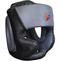 Protège-tête de boxe pour adulte de qualité supérieure - Conception respirante et réglable, logo personnalisable, emballage de haute qualité, MMA/Boxe