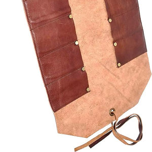 Bolsas de Cuero para Cuchillos de Cocina Portátiles, Acabado Marrón Clásico, Correa de Hombro Ajustable - Product Image 4