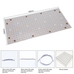 Led cuttable 24V linh hoạt LED tấm ánh sáng màu duy nhất siêu mỏng chất lượng cao LED bảng điều chỉnh SMD2835 sáng linh hoạt LED tấm bảng điều chỉnh - Product Image 3