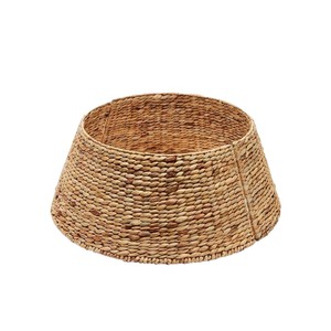 Cesta de Navidad Ecológica Tejida a Mano con Hierba Marina para Decoración Festiva del Hogar - Product Image 2