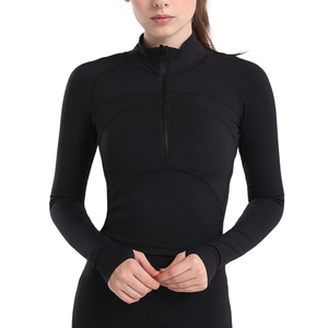 Hot Selling Women <b>Yoga</b> <b>Jackets</b> In Top Quality Anti Wrinkle Anti Shrink Comfortable Women <b>Yoga</b> <b>Jackets</b> In Cheap Price <b>Yoga</b> <b>Jacket</b> - Product Image 5