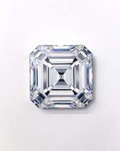 Diamante de Alta Calidad CVD VVS VS, Corte Asscher, Diamante Cultivado en Laboratorio, Certificado IGI, Excelente, 1~3CT, Forma D Fancy - Product Image 1