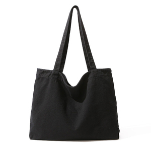 OEM Service Custom <b>Print</b> Logo 100% Cotton Geometric Pattern Canvas Tote Bag Promotional Handled Shopping Bag - Product Image 3