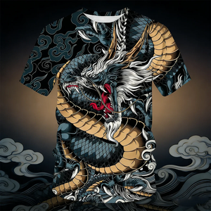 T-shirt d'été pour homme Y2K en tissu tricoté formel à manches courtes avec design respirant - Product Image 5