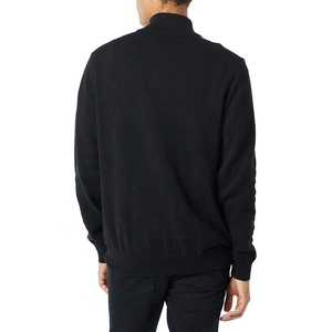2026 High Quality Stand Collar 1/4 <b>Half</b> <b>Zip</b> Sweatshirt Fleece Thick Pullover Plain <b>Men's</b> Streetwear Oversized Sweatshirt - Product Image 2