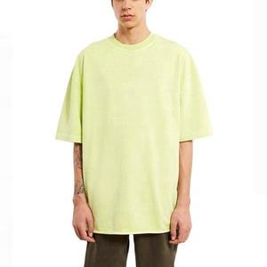 เสื้อยืดผู้ชายคุณภาพสูงแบบสั่งทำพิเศษ เสื้อยืดฮิปฮอปผ้าฝ้าย 100% และเสื้อยืดโอเวอร์ไซส์เนื้อหนาสำหรับผู้ชาย - Product Image 1