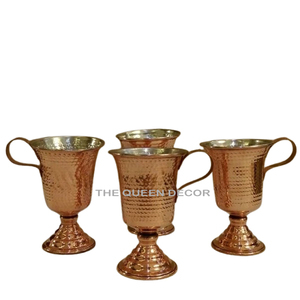 European Vintage Style <b>Copper</b> Metal Water Mug for Drinks Barware Classic Moscow Mule Mug <b>Kitchen</b> <b>Accessories</b> Drinking Mug - Product Image 2