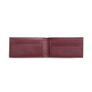 Cartera de Cuero Vacuno Genuino para Hombre, Diseño Simple Personalizado, Lista para Enviar, con Gran Espacio y Función de Bloqueo RFID - Product Image 1
