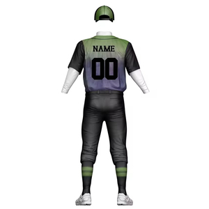 Tenue de baseball personnalisée Ensemble de tenue de baseball en polyester de haute qualité, maillot et pantalon personnalisés pour les équipes sportives - Product Image 3