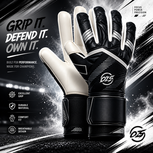 Gants de Gardien de But Oozie Sports 2026 Premium en Latex Allemand Contact Professionnel pour Jeunes Joueurs de Football Légers pour l'Extérieur - Product Image 1