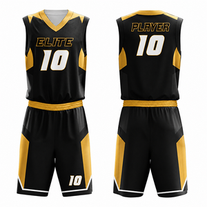 Ensemble Maillot et Short de Basketball Personnalisé Sublimé Réversible 2026 – Qualité Supérieure Unisexe Séchage Rapide Respirant 100% - Product Image 5