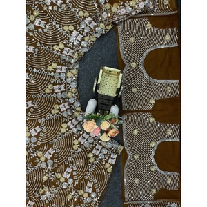 Designer Real Mirror Sequence Work Wedding Wear Lehenga Choli - Product Image 6