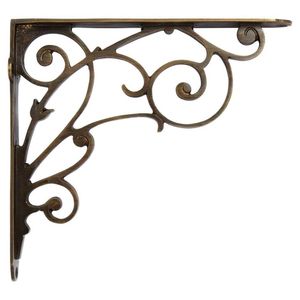 Elegante Soporte de Hierro para Estantes, para Decoración Moderna del Hogar, Mejora el Aspecto de los Estantes con un Fuerte Soporte Metálico - Product Image 4