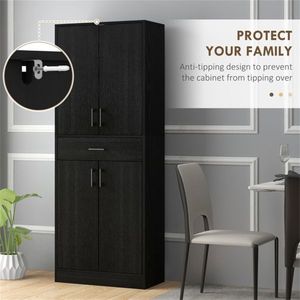 Mobile da Cucina in Legno Massello dal Design Moderno per Arredamento Soggiorno con Pannelli in Compensato e MDF - Product Image 5