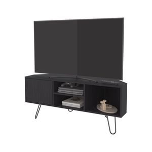 Mobile TV Fredonia 65'' in Wengue con Anta e Vano Aperto - Product Image 3
