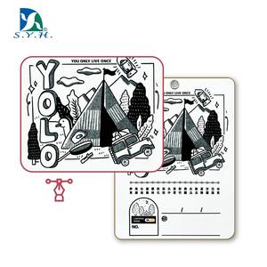 Panneau d'écriture magnétique unique pour le camping, en bois, multifonctionnel, accessoire toutes saisons - Product Image 3