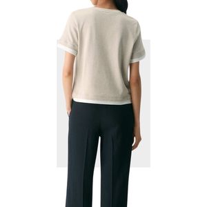 Women Cotton T Shirt Premium Soft Casual Loose Fit Short Sleeve Crew Neck Basic Tee OEM ODM Manufacturer Custom Wholesale - Product Image 4