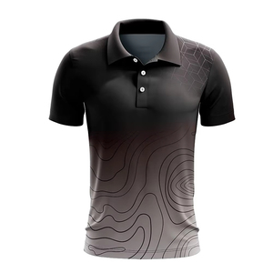 Chemise de golf unisexe à manches longues avec logo personnalisé, en tissu respirant coton/bambou, impression personnalisée pour événements, publicité, club - Product Image 3