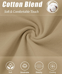 Camisa de Mujer de Primera Calidad, Color Caqui Liso, Deportiva, de Lujo, para Golf, Transpirable, Casual, Ajuste Personalizado - Product Image 6