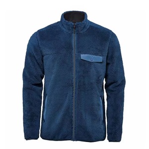 New Arrival Custom Design <b>Woolen</b> Fleece <b>Jacket</b> Waterproof Breathable Hooded Winter Outdoor Fashionable for <b>Men</b> - Product Image 4