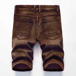 Nueva Colección de Ropa Urbana al por Mayor, Pantalones Cortos de Mezclilla de Alta Calidad para Hombre, Personalizados, Casuales - Product Image 1