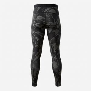 Pantalones de compresión para hombre, de secado rápido, que absorben la humedad, para correr, gimnasio y entrenamiento. - Product Image 3