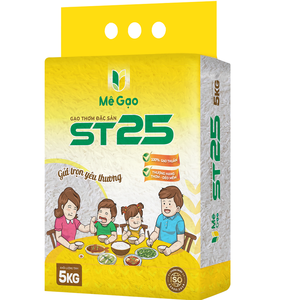 Arroz Aromático Suave con 5% de Grano Roto, Producto a Granel OEM/ODM, 12 Meses de Vida Útil, Bolsa de 25 kg, Arroz Seco Fragante Variedad ST25 - Product Image 3