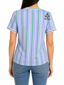 HMR Alpha |   Kapa |   Chemise Alpha sur mesure pour femmes, jersey premium brodé grec |   Broderie de sororité écologique pour l'été - Product Image 5