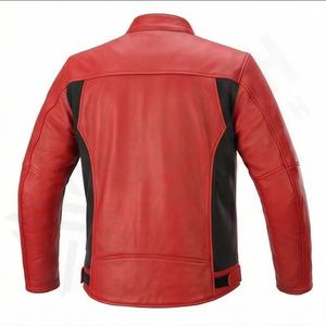 Chaqueta de Motociclista de Cuero Genuino para Hombre de la Mejor Calidad, Nueva Colección de Invierno, Chaquetas de Motocicleta con Protecciones Desmontables Personalizadas - Product Image 2