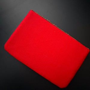 Handmade <b>Red</b> Beaded Embroidered Cotton Purse Rectangular Shape Art Craft Decorative <b>Clutch</b> - Product Image 4
