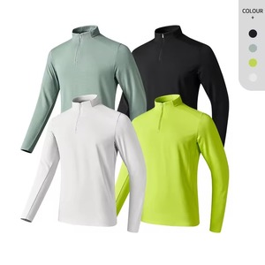 Custom Performance Compression Gym Shirt Manufacturer Premium Fitness Apparel Quick Dry <b>Polyester</b> Spandex Custom Logo OEM ODM - Product Image 6