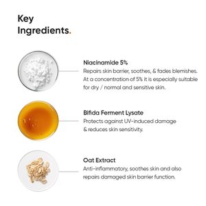 Suero minimalista con niacinamida al 5% y ácido hialurónico que reduce las manchas oscuras y controla la grasa, para todo tipo de piel, 1 oz (30 ml) - Product Image 3