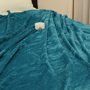 Manta de punto polar de franela Sherpa supersuave de poliéster 100% al por mayor, manta sólida con estampado de verano para picnics en casa, para bebés - Product Image 3