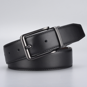 Cinturón de Cuero Genuino para Hombre con Hebilla Giratoria, Venta al Por Mayor de Fábrica - Product Image 6