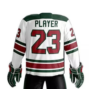 Uniforme de Hockey con Bordado del Equipo, Disponible en Todos los Colores, Ropa de Hockey sobre Hielo, Nombre del Equipo Personalizado, Ropa Deportiva para Hombres Adultos, Transpirable - Product Image 5