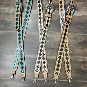 Correa de cuero genuino para bolso de repuesto con patrón a cuadros ajustable de último diseño personalizado, accesorios para bolso - Product Image 6