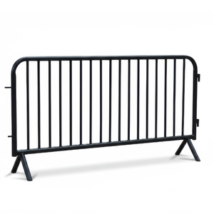 Customizable steel fence panels outdoor galvanized powder coated security fencing flexible boundary perimeter fence - Product Image 1