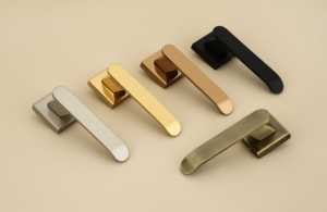 Luxury Solid Brass Lever Handle for Bedroom, Bathroom & Main Doors - Product Image 4