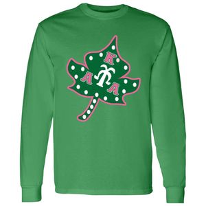Women Green <b>Long</b> <b>Sleeve</b> <b>Christmas</b> Tree Embroidery Shirt Crew Neck Casual Holiday <b>Top</b> Fashion Apparel Wholesale Clothing - Product Image 1