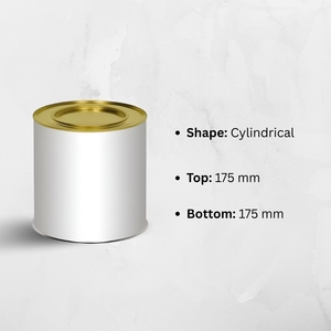 Boîte de conserve cylindrique - 175 mm - Product Image 2