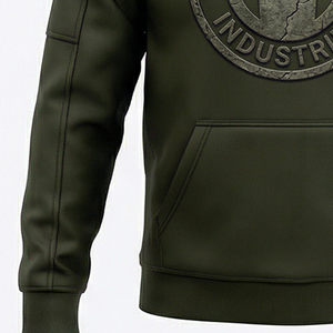 เสื้อฮู้ดดี้โลโก้ ONYX แบบซ้อนทับ MALUZA Industries เสื้อผ้าสตรีทแวร์เคลือบผิวคุณภาพพรีเมียม แฟชั่นเสื้อพูลโอเวอร์ - Product Image 2