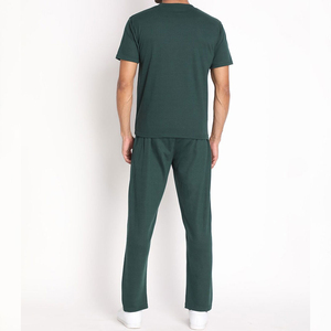 Conjunto Deportivo de Verano Ligero de Secado Rápido, Personalizable, de Algodón/Poliéster, 2 Piezas, Camiseta y Pantalón para Hombre - Product Image 4