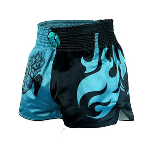 Pantalones Cortos de Boxeo Muay Thai Personalizados, Colores Personalizables, Unisex, Ligeros, Suaves, Ecológicos, de Secado Rápido y Transpirables - Product Image 1