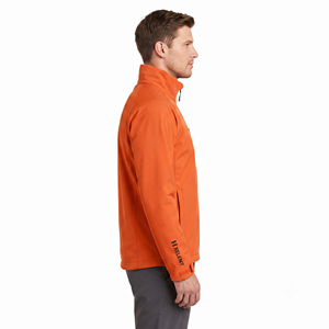 Veste imperméable en polyester pour homme, orange, vêtements d'extérieur - Product Image 3