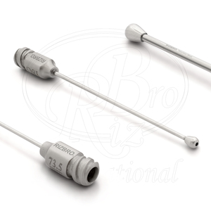 เข็มป้อนอาหารสัตว์ปีกแบบตรง สแตนเลสสตีล พร้อมปลายบัด ขนาด 3.3 มม. 18 กรัม x 73.5 มม. ท่อป้อนอาหารนก ท่อสำหรับสัตว์ปีก - Product Image 2