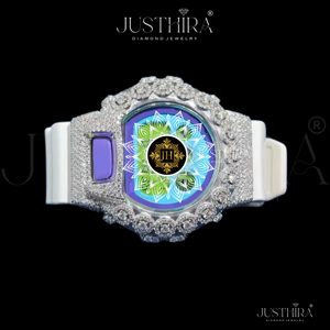 Wholesale Supply Stylish Moissanite Diamond Watch for Women Luxury Fashion <b>Wristwatch</b> with Sparkling Available At Best Price - Product Image 1
